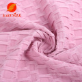 95% Poly 5% Spandex Pink Color Sports Varley Sportwear Fabric